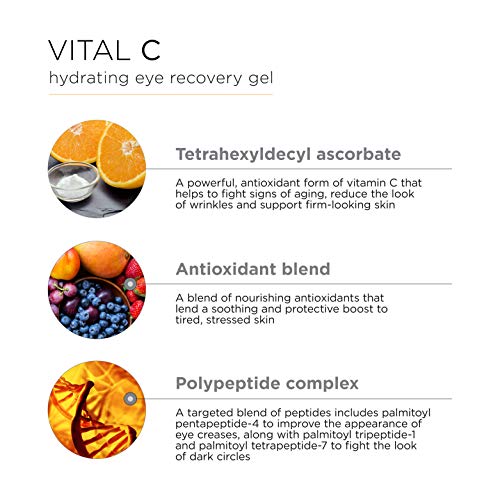 IMAGE Skincare Vital C Hydrating Eye Recovery Gel-formulated with Vitamin C a...