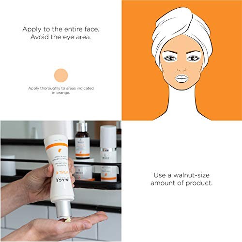 IMAGE Skincare Vital C Hydrating Facial Cleanser, 6 Fluid Ounce