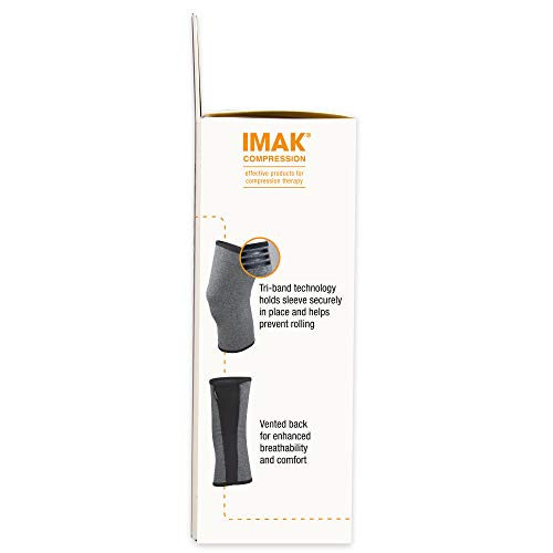 IMAK® Compression Arthritis Knee Sleeve, Small –Support Sleeve for All-Day Co...