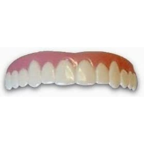 Imako Cosmetic Upper Teeth 1 Pack (Small, Natural)
