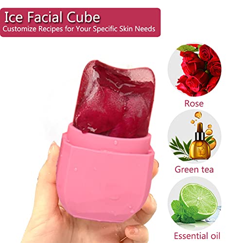 Ice Roller for Face and Eye,2022 Upgrated Diamond Ice Facial Roller,Facial Be...
