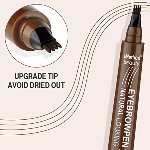 iMethod Eyebrow Pen - Upgrade Eyebrow TattooPen, Eyebrow Makeup, Long Lasting...