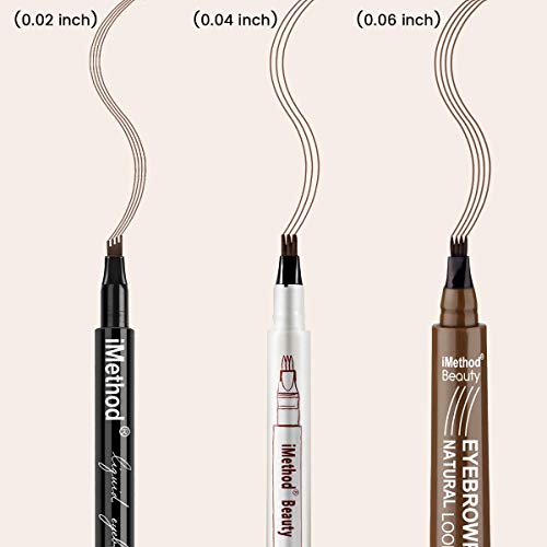 iMethod Eyebrow Pen - Upgrade Eyebrow TattooPen, Eyebrow Makeup, Long Lasting...