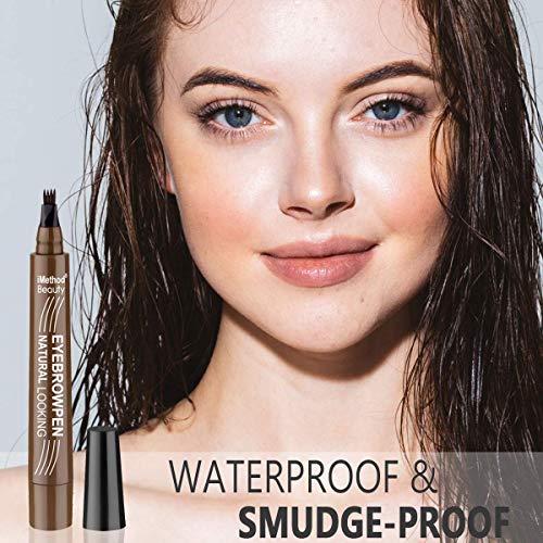 iMethod Eyebrow Pen - Upgrade Eyebrow TattooPen, Eyebrow Makeup, Long Lasting...
