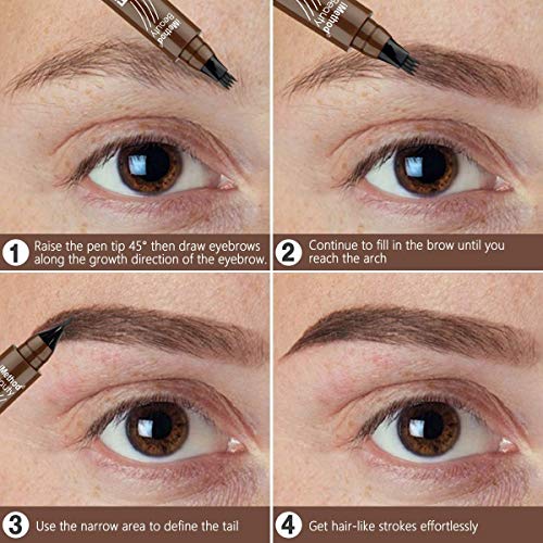 iMethod Eyebrow Pen - Upgrade Eyebrow TattooPen, Eyebrow Makeup, Long Lasting...