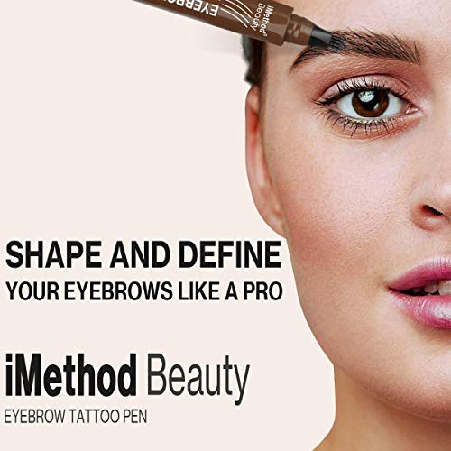 iMethod Eyebrow Pen - Upgrade Eyebrow TattooPen, Eyebrow Makeup, Long Lasting...