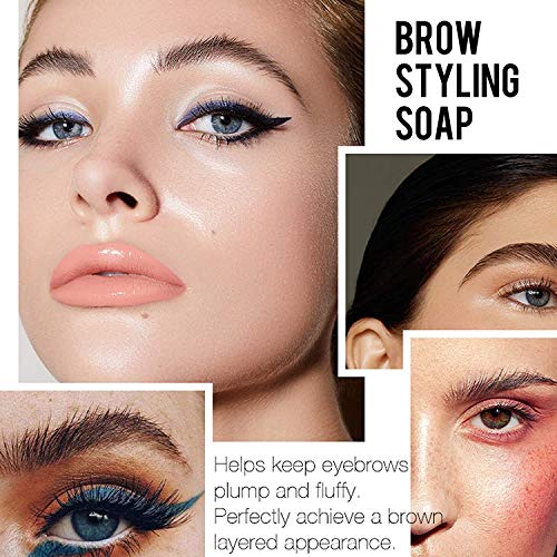 immetee Eyebrow Soap,Eyebrows Styling Wax,Brows Shaping Soap,Excellent Stereo...