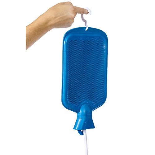 Best Colon Cleanse Enema Bag BPA Free with Tubing (2 Quart) Hot Water Bottle ...