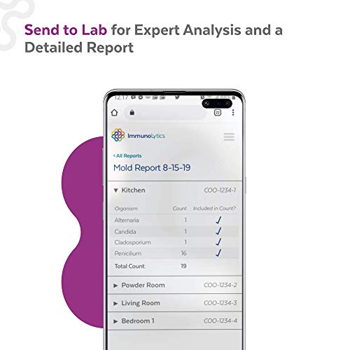 ImmunoLytics DIY Mold Test Kit for Home - Easy to Use Professional Mold Testi...