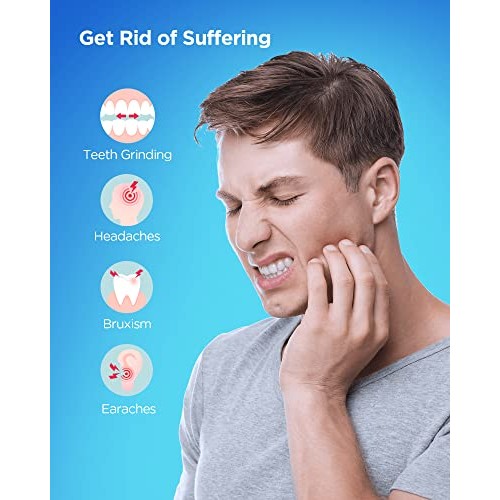 Mouth Guard for Grinding Teeth, 10 Packs, Imosty Moldable Night Guards for Te...