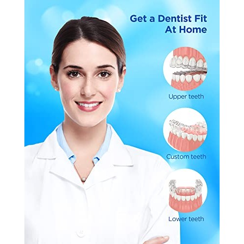 Mouth Guard for Grinding Teeth, 10 Packs, Imosty Moldable Night Guards for Te...