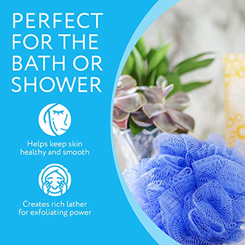 6-Pack Eco-friendly Loofah/Loofa/Mesh Bath and Shower Sponge - Loufa/Luffa/Lu...