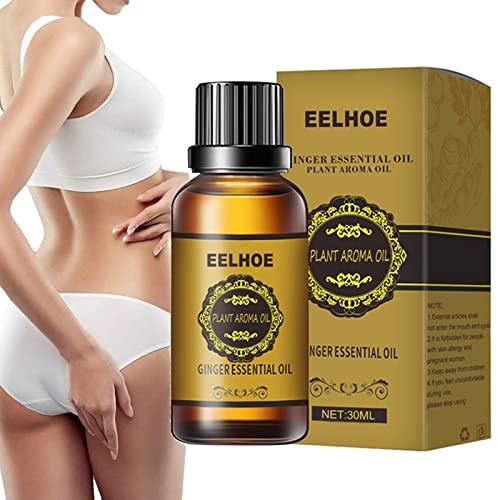 Belly Drainage Ginger Oil, Lymphatic Drainage Ginger Oil, Slimming Tummy Ging...