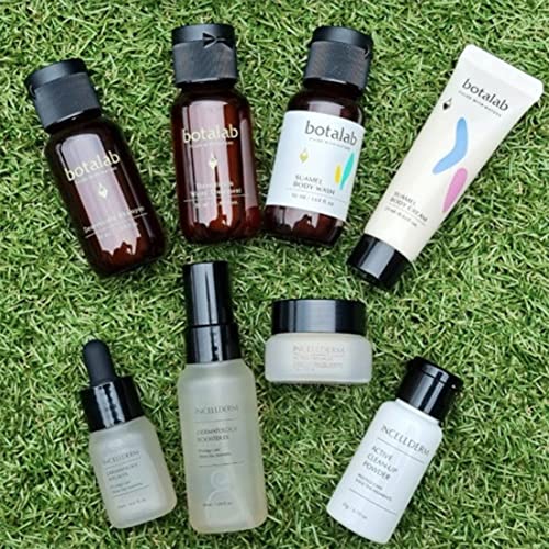 INCELLDERM 8pcs Trial Kit, Includes Clean-up Powder, Cream, Booster, Serum, S...