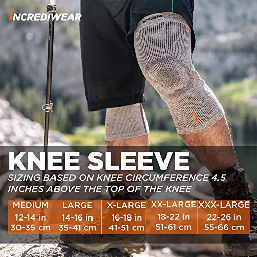 Incrediwear Knee Sleeve – Knee Brace for Joint Pain Relief & Swelling, Knee S...