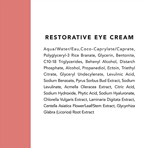 Indie Lee Restorative Eye Cream - Firming Under-Eye Treatment Cream for Wrink...