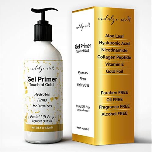 Conductive Gel - Facial Hydrating Leave-On Gel Primer, Hyaluronic Acid, Colla...