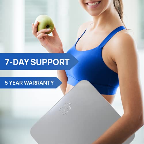 INEVIFIT Bathroom Scale, Highly Accurate Digital Bathroom Body Scale, Measure...