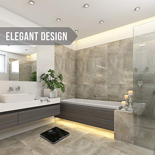 INEVIFIT Bathroom Scale, Highly Accurate Digital Bathroom Body Scale, Precise...