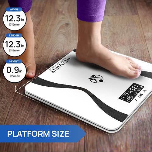 INEVIFIT Body-Analyzer Scale, Highly Accurate Digital Bathroom Body Compositi...