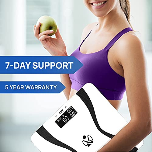 INEVIFIT Body-Analyzer Scale, Highly Accurate Digital Bathroom Body Compositi...