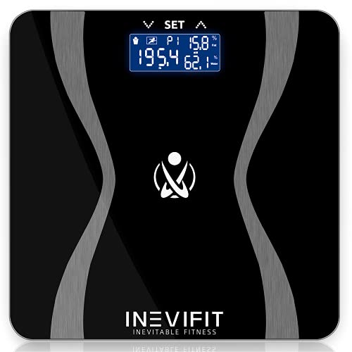 INEVIFIT Body-Analyzer Scale, Highly Accurate Digital Bathroom Body Compositi...