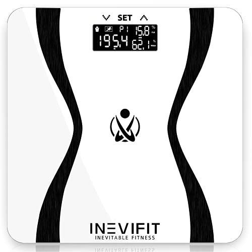 INEVIFIT Body-Analyzer Scale, Highly Accurate Digital Bathroom Body Compositi...