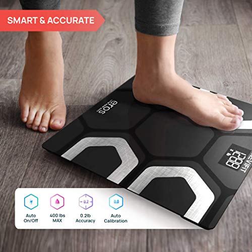 INEVIFIT EROS Bluetooth Body Fat Scale Smart BMI Highly Accurate Digital Bath...