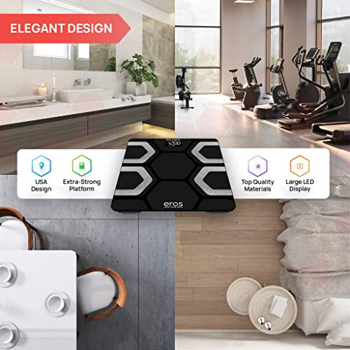 INEVIFIT EROS Bluetooth Body Fat Scale Smart BMI Highly Accurate Digital Bath...