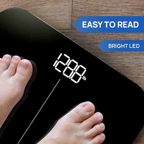 INEVIFIT Premium Bathroom Scale, Highly Accurate Digital Bathroom Body Scale,...