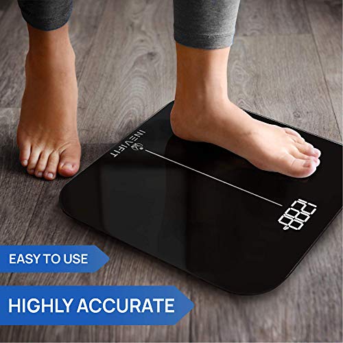 INEVIFIT Premium Bathroom Scale, Highly Accurate Digital Bathroom Body Scale,...