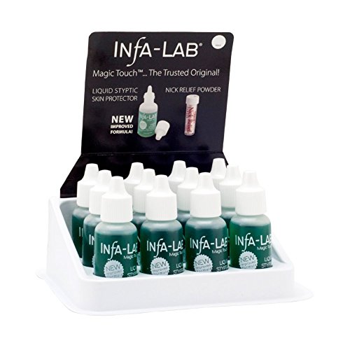 Infa-Lab MAGIC TOUCH Liquid Styptic 12 Skin Protector Stop Bleeding InfaLab Nail