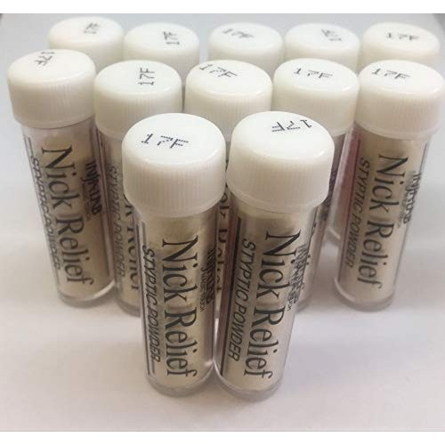 Infalab Nick Relief Styptic Powder, 12 Count by Infalab