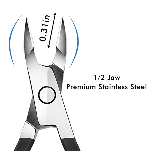 Cuticle Trimmer Professional - Stainless Steel Cuticle Nipper Professional Cu...