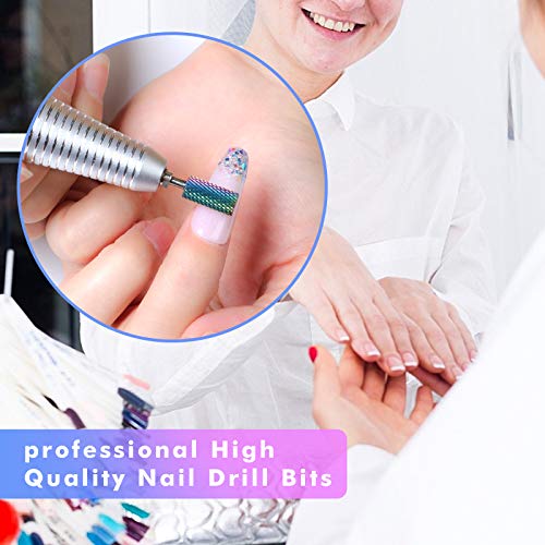 INFELING Nail Drill Bits Set - Nail Bits for Nail Drill, Efile Nail Drill Bit...