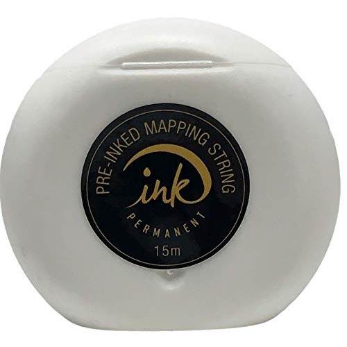 [100 M - 328 Ft] Pack of 5 INK Permanent Pre-Inked Mapping String Eyebrow Tat...