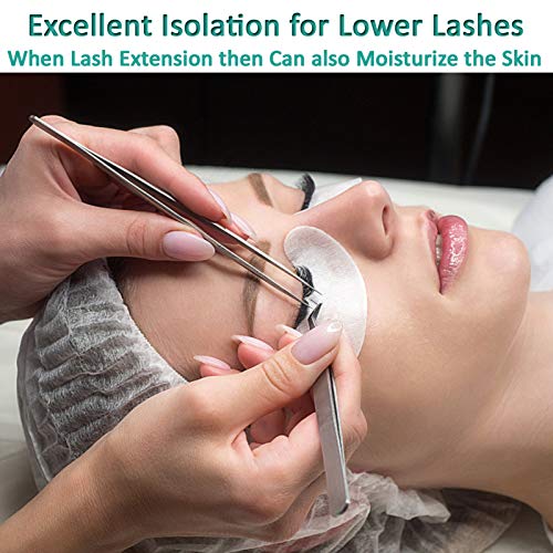 50 Pairs Under Eye Pads, Eyelash Extension Gel Patches, Lint Free DIY False L...