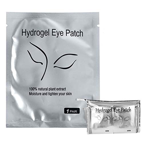 Eyelash Extension Eye Pad, 100 Pairs Under Eye Pads, Lint Free DIY False Lash...
