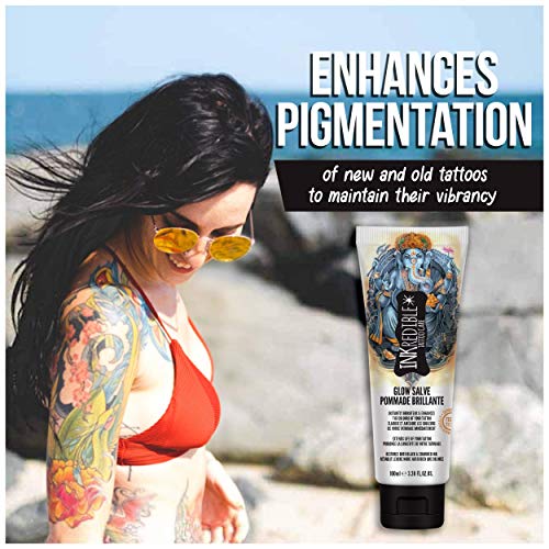 INKredible Tattoo Cream Colour Enhancement – Tattoo Care Balm Keeps Your Ink ...
