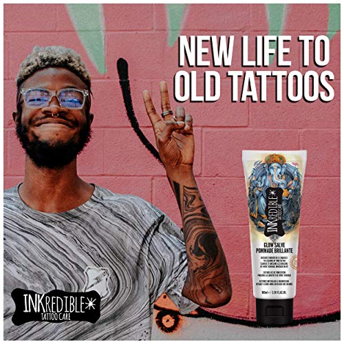 INKredible Tattoo Cream Colour Enhancement – Tattoo Care Balm Keeps Your Ink ...