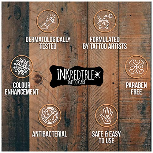 INKredible Tattoo Cream Colour Enhancement – Tattoo Care Balm Keeps Your Ink ...