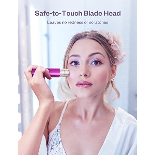 Facial Hair Removal for Women, Lithium-Ion Women's Painless Hair Remover, Rec...