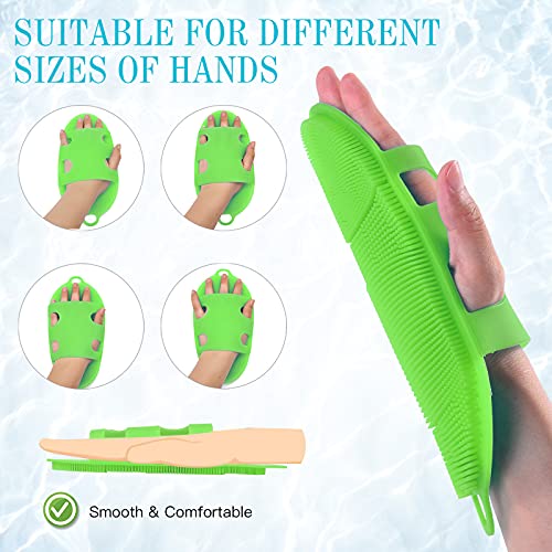 INNERNEED Food-grade Silicone Body Scrubber Soft Shower Cleansing Brush Bath ...