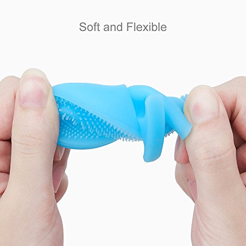 INNERNEED Super Soft Silicone Face Cleanser and Massager Brush Manual Facial ...