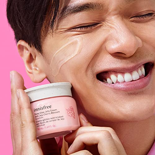 innisfree Cherry Blossom Dewy Glow Jelly Cream Face Moisturizer , 1.69 Fl Oz ...