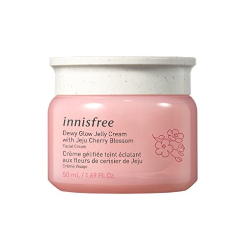 innisfree Cherry Blossom Dewy Glow Jelly Cream Face Moisturizer , 1.69 Fl Oz ...