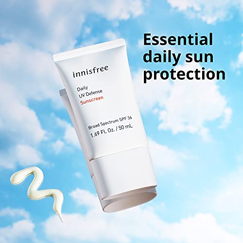 innisfree Daily UV Defense Sunscreen Broad Spectrum SPF 36 Face Lotion