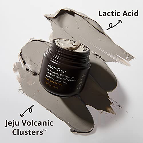 innisfree Pore Clearing Clay Mask 2X Super Volcanic Clusters Face Treatment