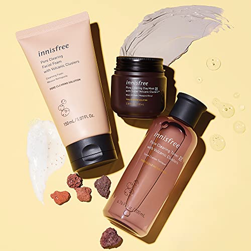 innisfree Pore Clearing Clay Mask 2X Super Volcanic Clusters Face Treatment