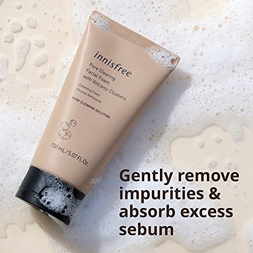 innisfree Pore Clearing Facial Foam with Volcanic Clusters Face Cleanser